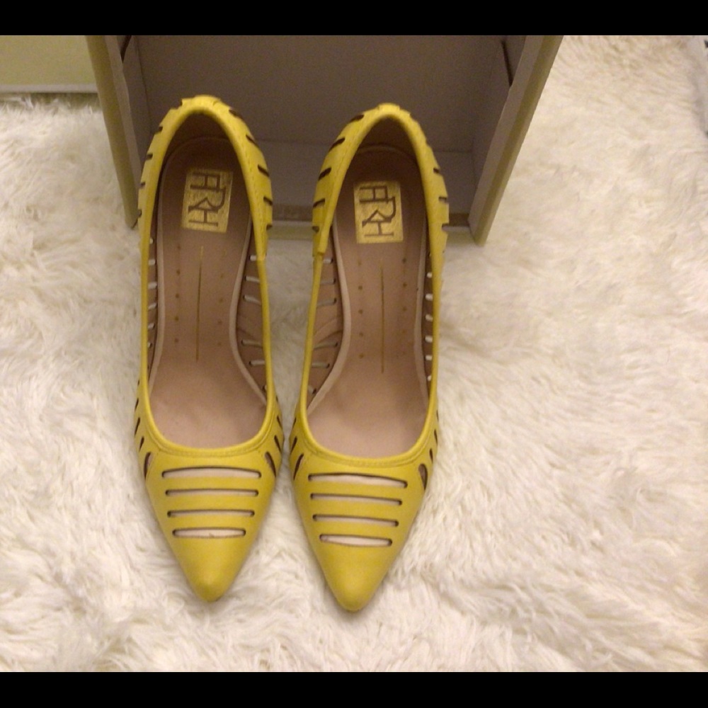 Yellow heels